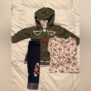 3 piece girls outfit